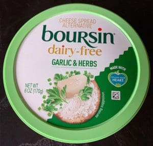 boursin dairy-free garlic & herbs