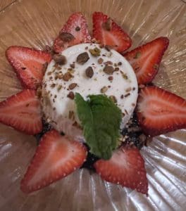Vanilla-coconut Panna Cotta